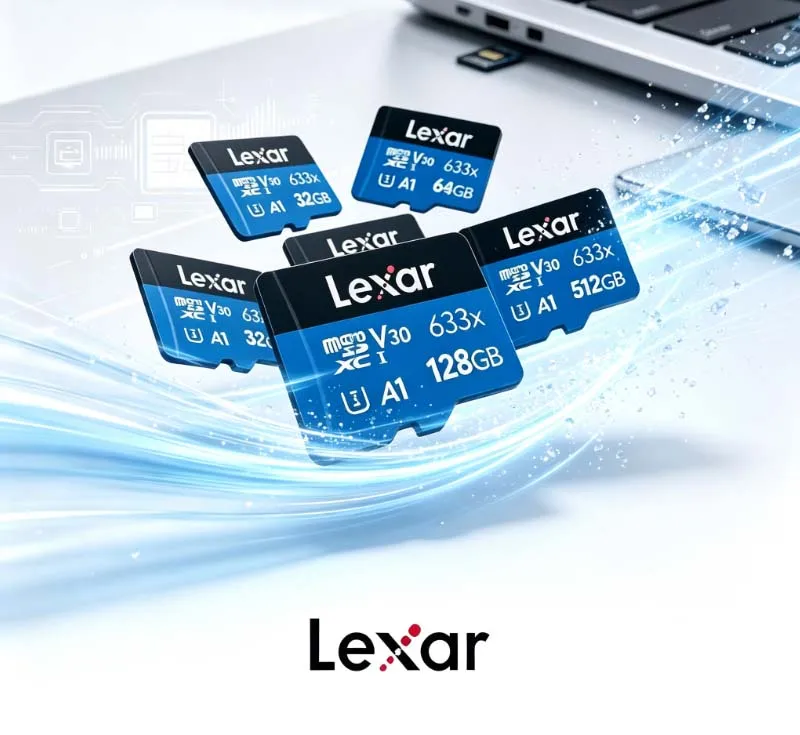 Memory Card Ssd - Lexar High-Performance Memory Card 633x BLUE