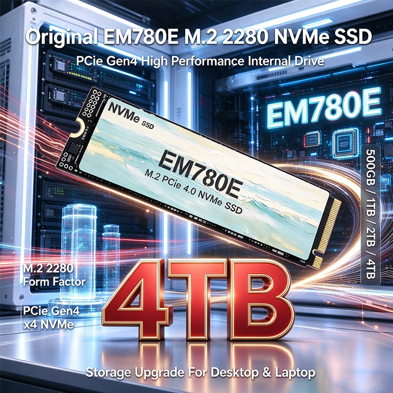 Original EM780E M.2 2280 NVMe  - Ssd 500Gb review and price