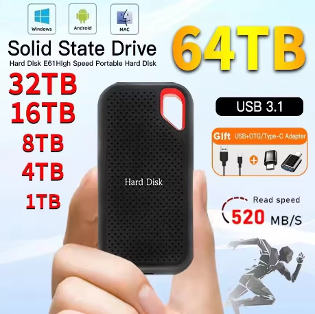 SSD PSSD E61 1TB 2TB 4TB 6TB 1 - Ssd 1Tb review and price