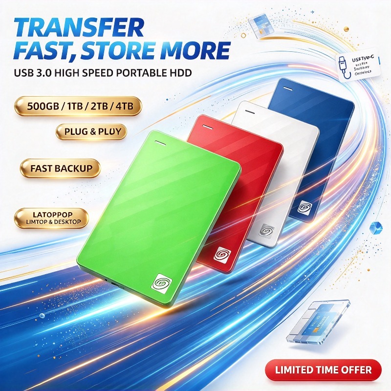 Brand New Portable External Ha - Ssd 500Gb review and price